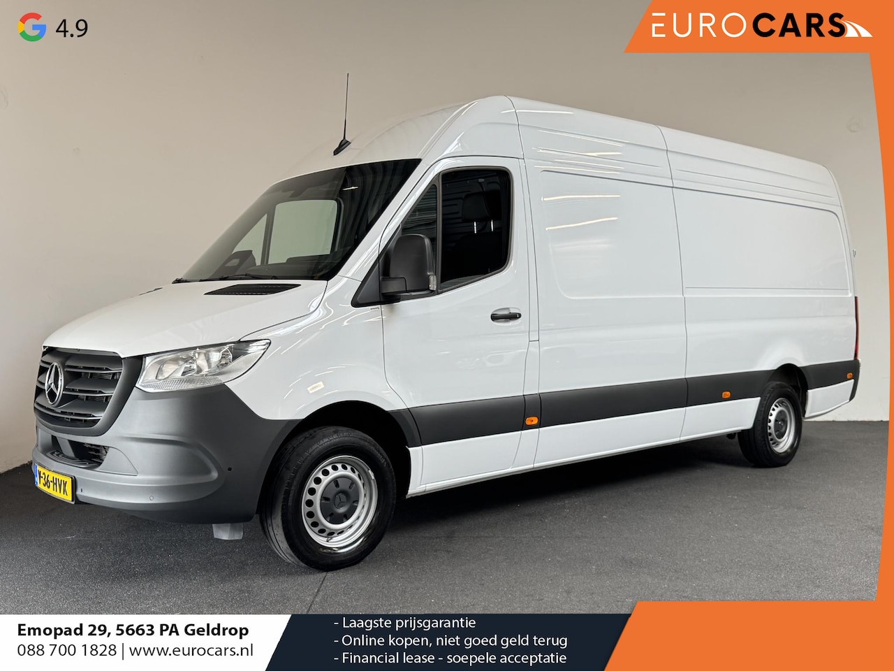Mercedes-Benz Sprinter - 315 1.9 CDI L3 Select Airco Cruise control PDC V&A Camera Navi - AutoWereld.nl
