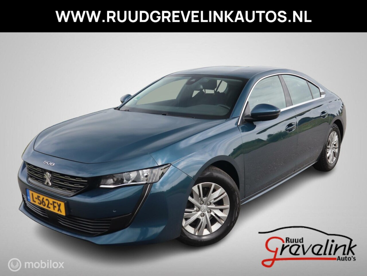 Peugeot 508 - 1.2 PT 131 PK AUTOMAAT Navigatie Camera Trekhaak - AutoWereld.nl