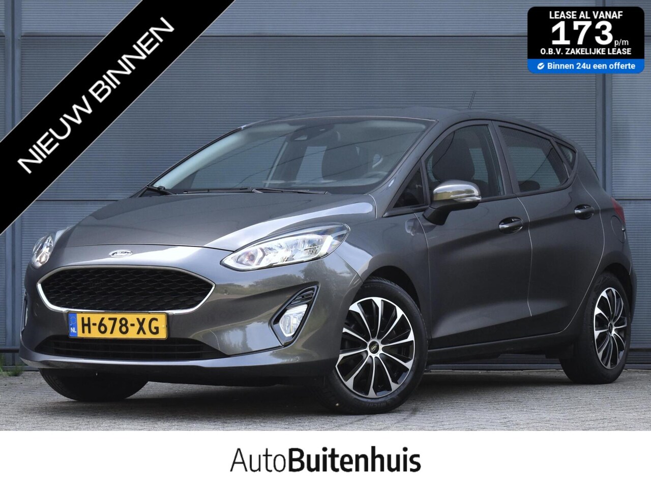 Ford Fiesta - 1.0 EcoBoost Connected|CRUISE|CARPLAY|DAB|PARKEERSENSOREN - AutoWereld.nl