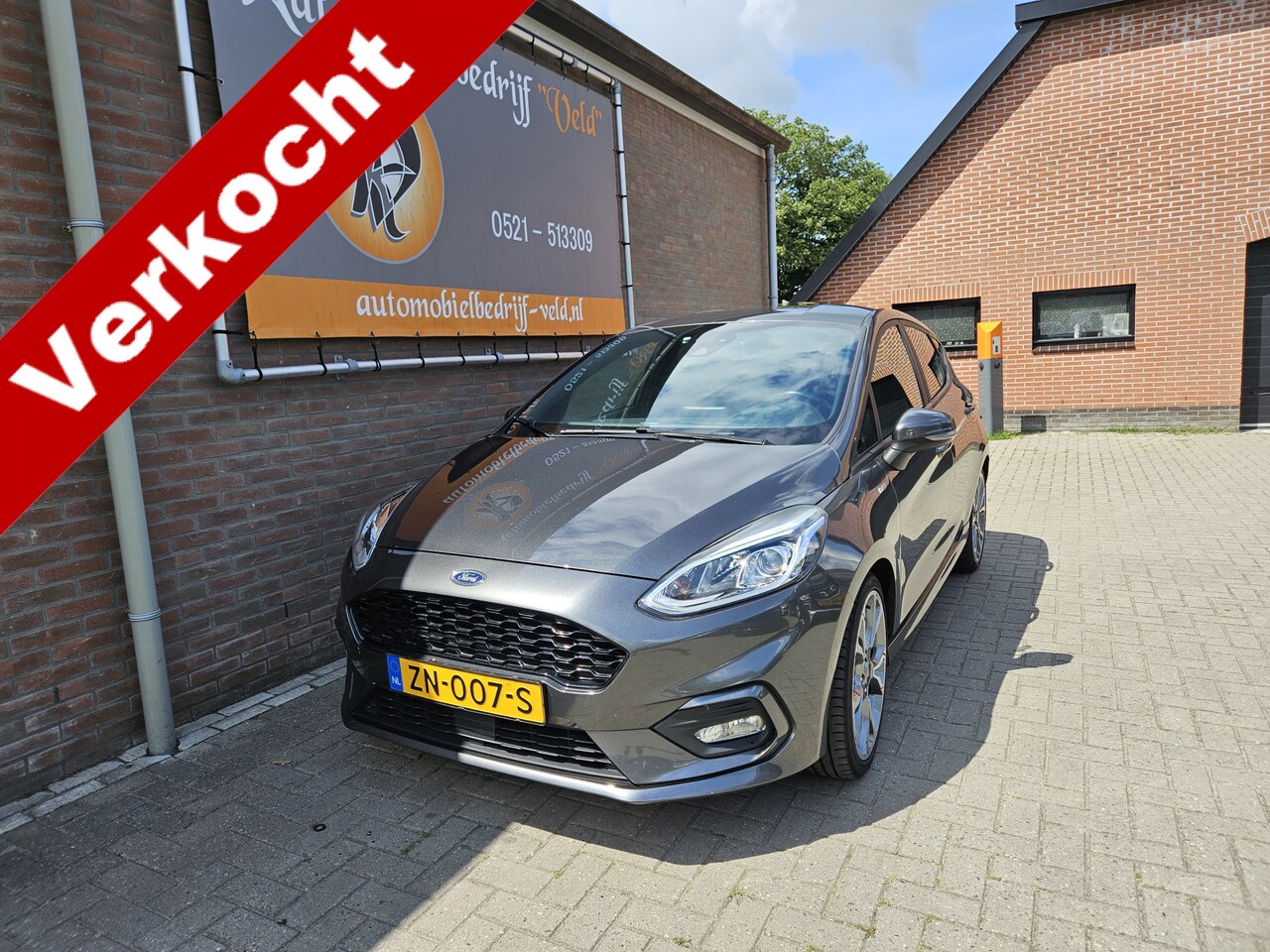 Ford Fiesta - 1.0 EcoBoost ST-Line 1.0 EcoBoost ST-Line (olie lampje brand) - AutoWereld.nl