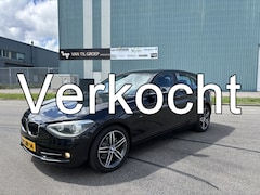 BMW 1-serie - 114i Upgrade Edition Sport 6-Bak 102 PK. Zuinige en mooie auto van de derde eigenaar
