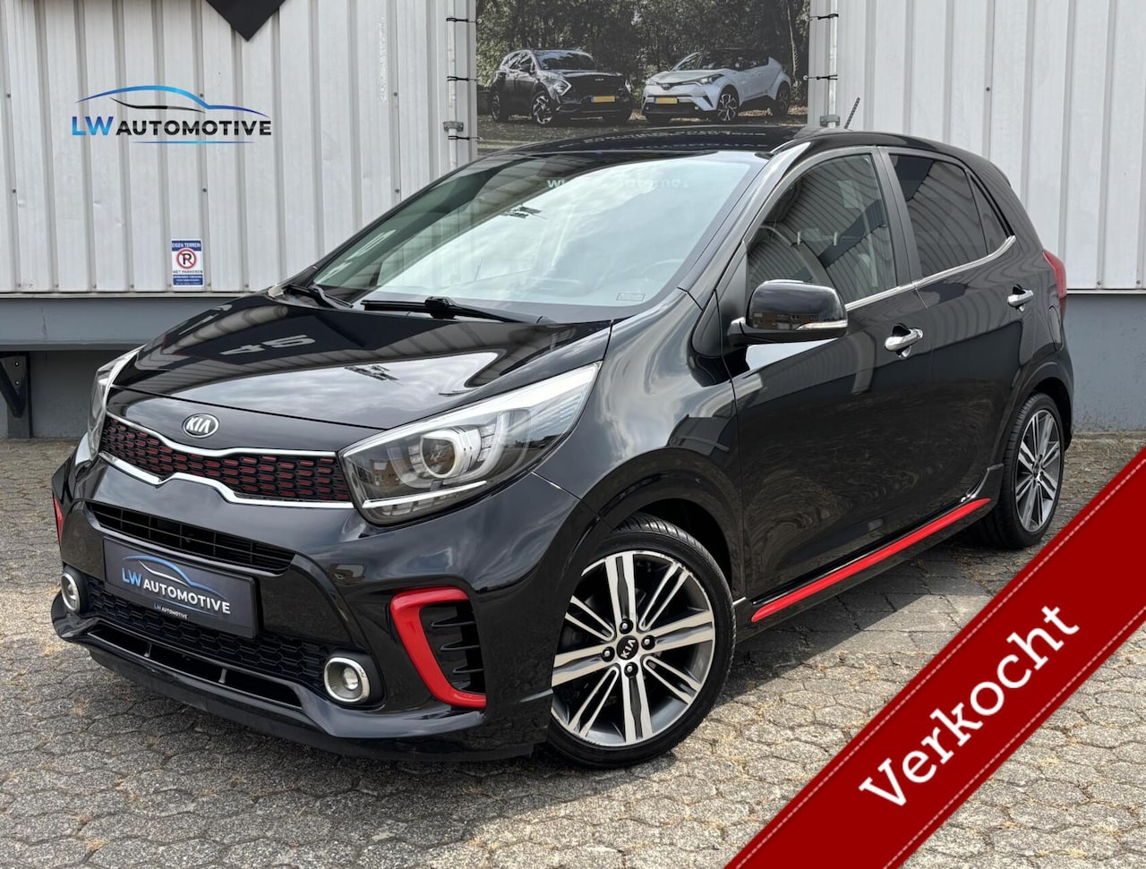 Kia Picanto - 1.2 CVVT GT-Line | Leder | Navi | Cruise | Stoel+stuurverw. - AutoWereld.nl