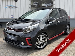 Kia Picanto - 1.2 CVVT GT-Line | Leder | Navi | Cruise | Stoel+stuurverw