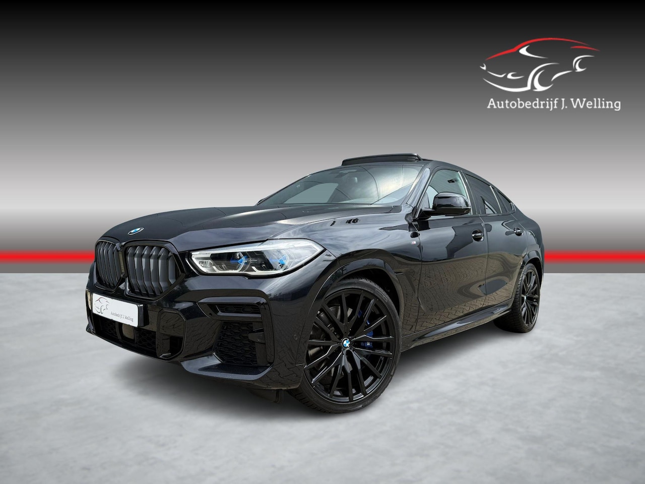 BMW X6 - xDrive40d M-sport / pano / B&W / M-seats / Massage - AutoWereld.nl