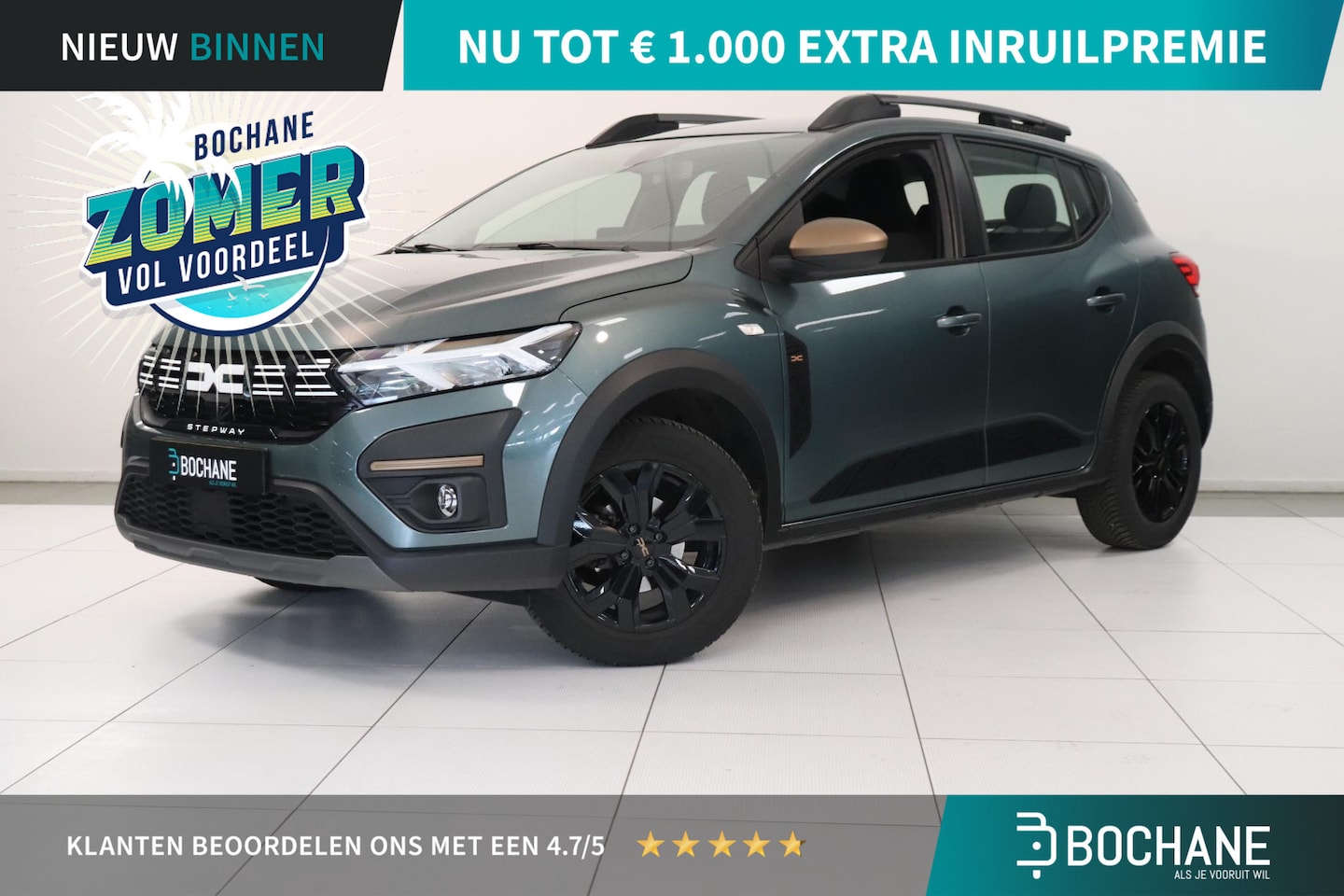 Dacia Sandero Stepway - 1.0 TCe 100 ECO-G Extreme | Camera | Climate control | LPG-G3 | AppleCarplay AndroidAuto N - AutoWereld.nl