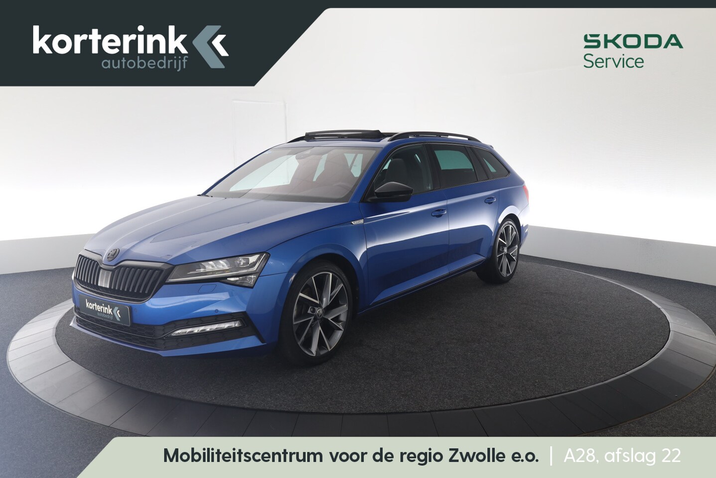 Skoda Superb Combi - 1.5 TSI ACT Sportline Business | Trekhaak | Pano | ACC - AutoWereld.nl