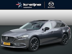 Mazda 6 Sportbreak - 2.5 SkyActiv-G 194 Homura | AUTOMAAT | Rood Lederen Bekleding | Sunroof | Afneembare trekh