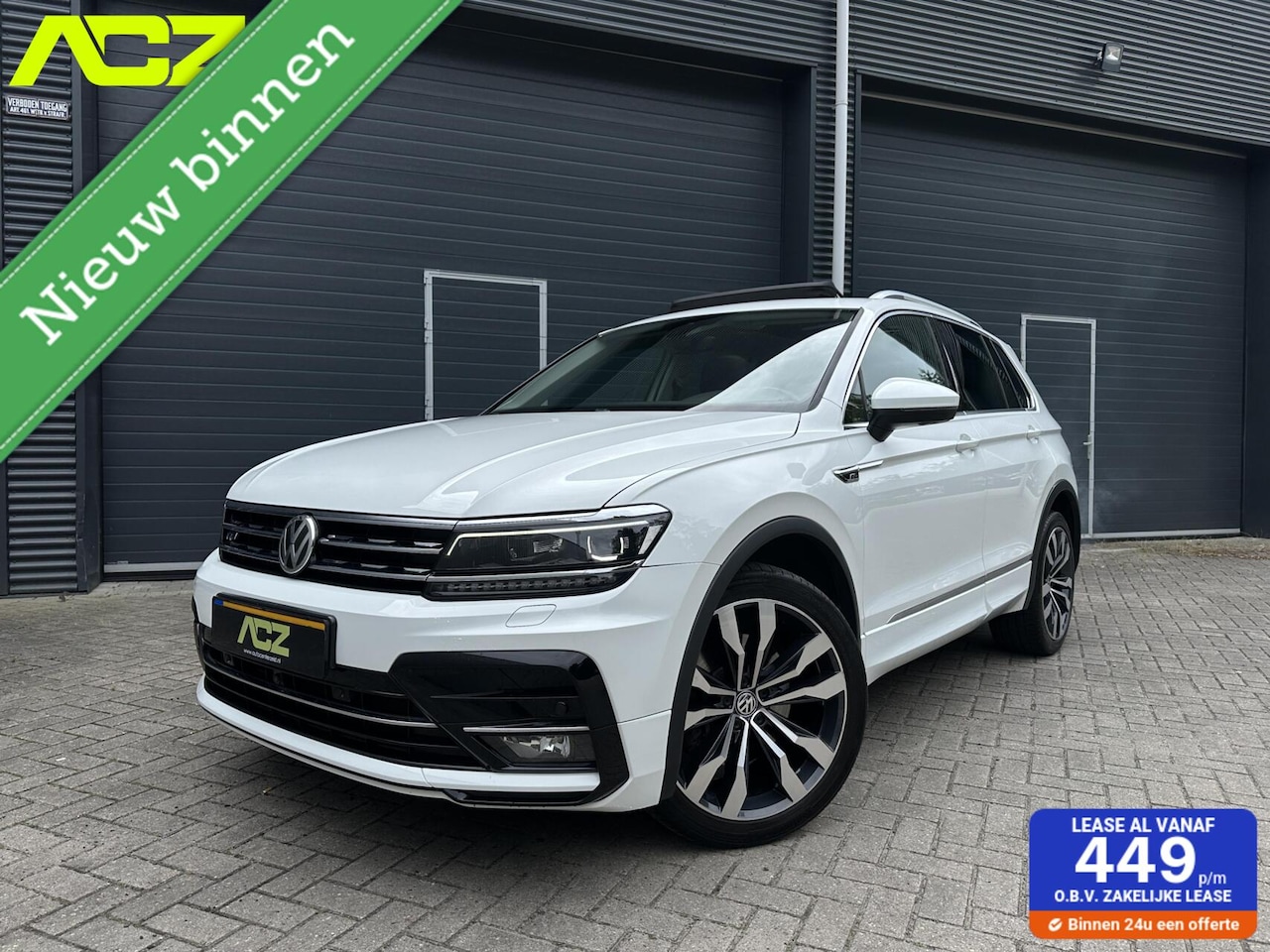 Volkswagen Tiguan - 2.0 TSI 4Motion R-Line|Pano|360|ACC|NAP - AutoWereld.nl