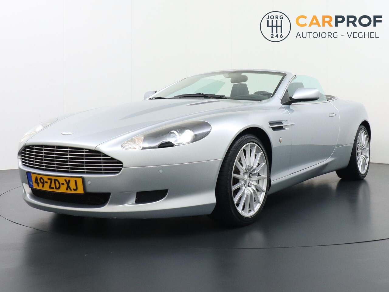 Aston Martin DB9 Volante - 5.9 V12 Touchtronic NL Auto |  Navigatie | - AutoWereld.nl