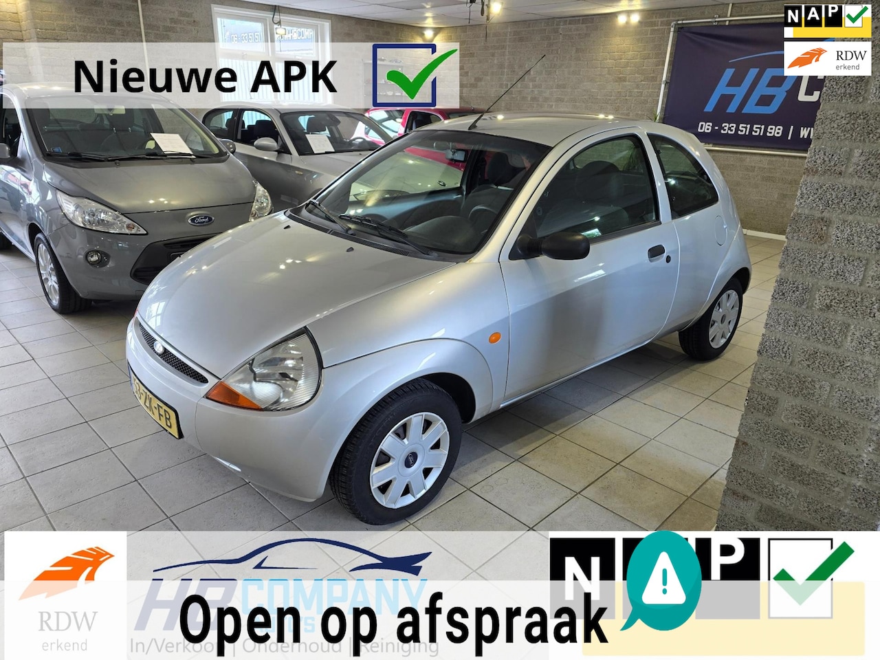 Ford Ka - 1.3 Champion ROESTVRIJ | nieuwe APK | NAP - AutoWereld.nl