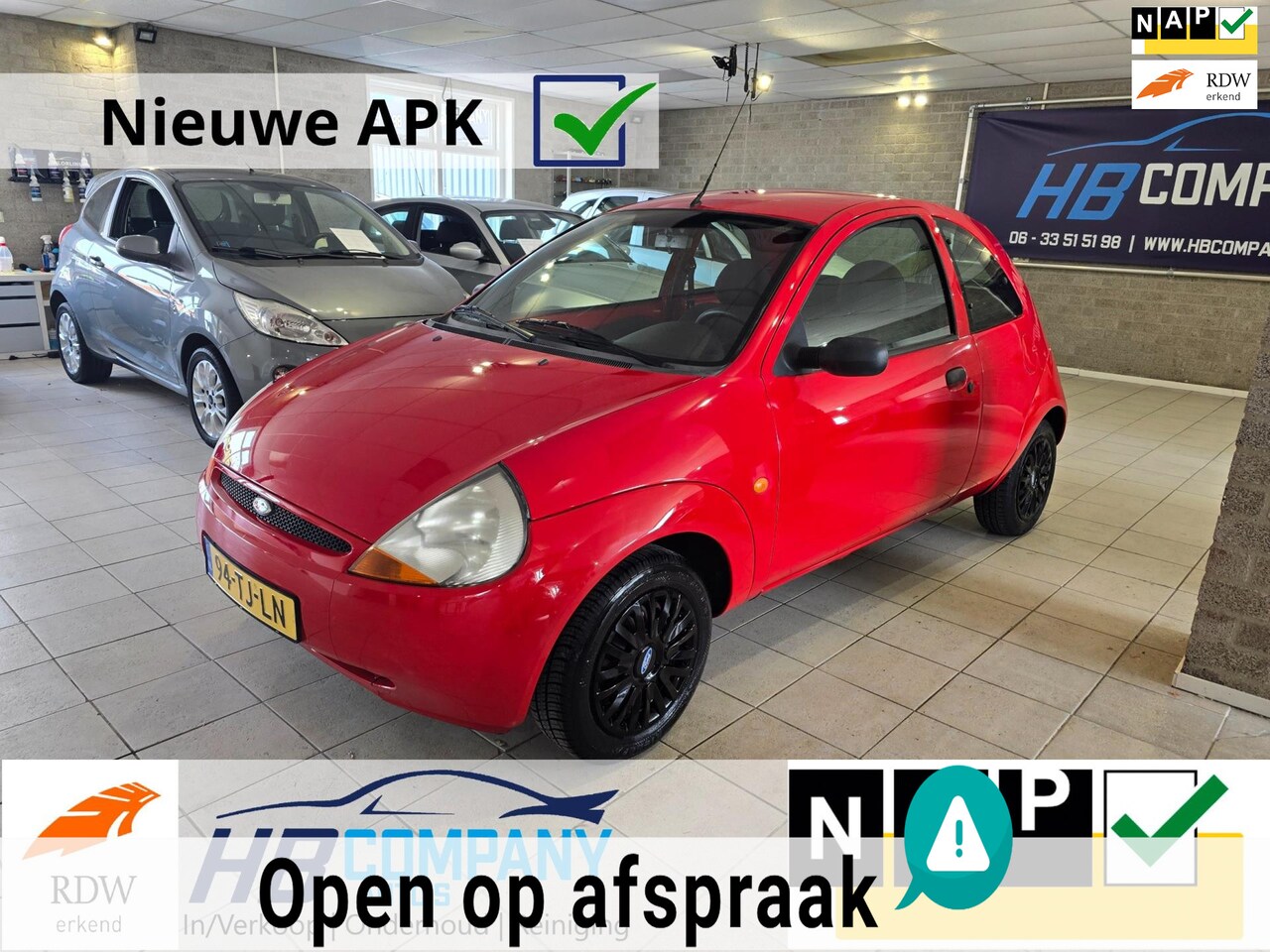 Ford Ka - 1.3 Futura | Nette auto | roestvrij | Airco | Nieuwe APK | NAP - AutoWereld.nl