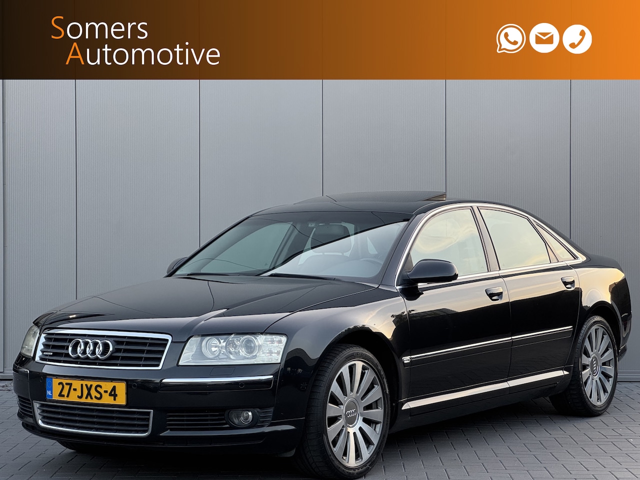 Audi A8 - 3.7 V8 quattro Pro Line | Schuifdak | Standkachel | 19" | YOUNGTIMER ! - AutoWereld.nl