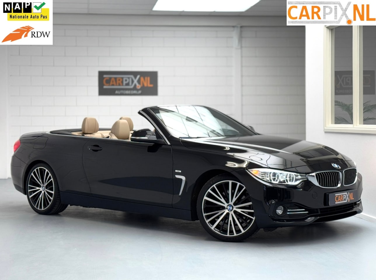 BMW 4-serie Cabrio - 428i 428i 245pk, Luxury, Hardtop, NL-auto, 19" - AutoWereld.nl