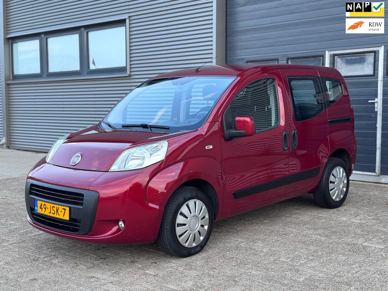 Fiat Qubo - 1.4 Dynamic - BESTEL - AIRCO - NWE APK - ZEER NETTE BUSJE!! - AutoWereld.nl