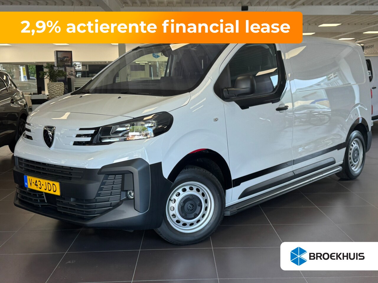 Peugeot Expert - Standaard | 16" stalen velgen | Elektrisch bedienbare en verwarmbare buitenspiegels | Geti - AutoWereld.nl