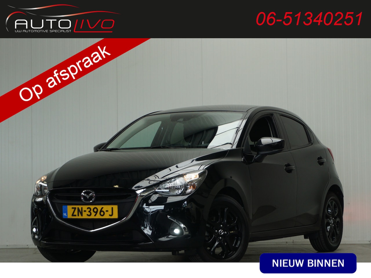 Mazda 2 - 1.5 Skyactiv-G Sport Selected NAVI CAMERA CRUISE AC LMV CD TREKHAAK etc. - AutoWereld.nl