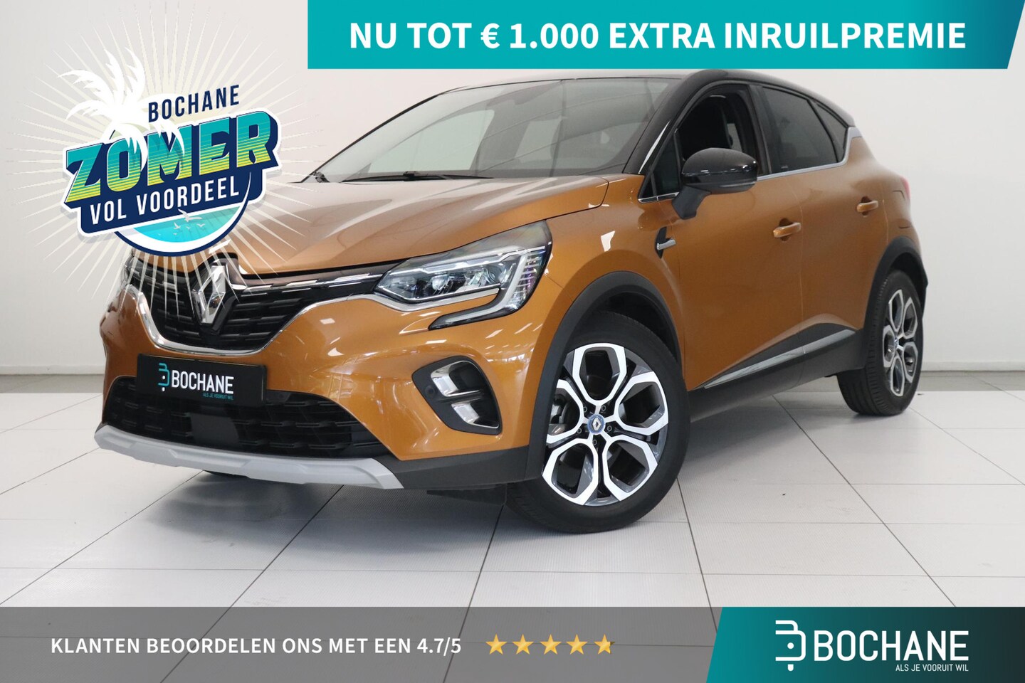 Renault Captur - 1.6 E-Tech Plug-in Hybrid 160 Intens | Camera | Climate control | Navigatie | 18"Lichtmeta - AutoWereld.nl