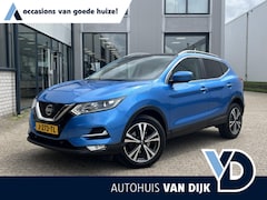 Nissan Qashqai - 1.3 DIG-T N-Connecta | NL-Auto/1e Eig./Voll.Historie/Design Pack/360° camera/Navi