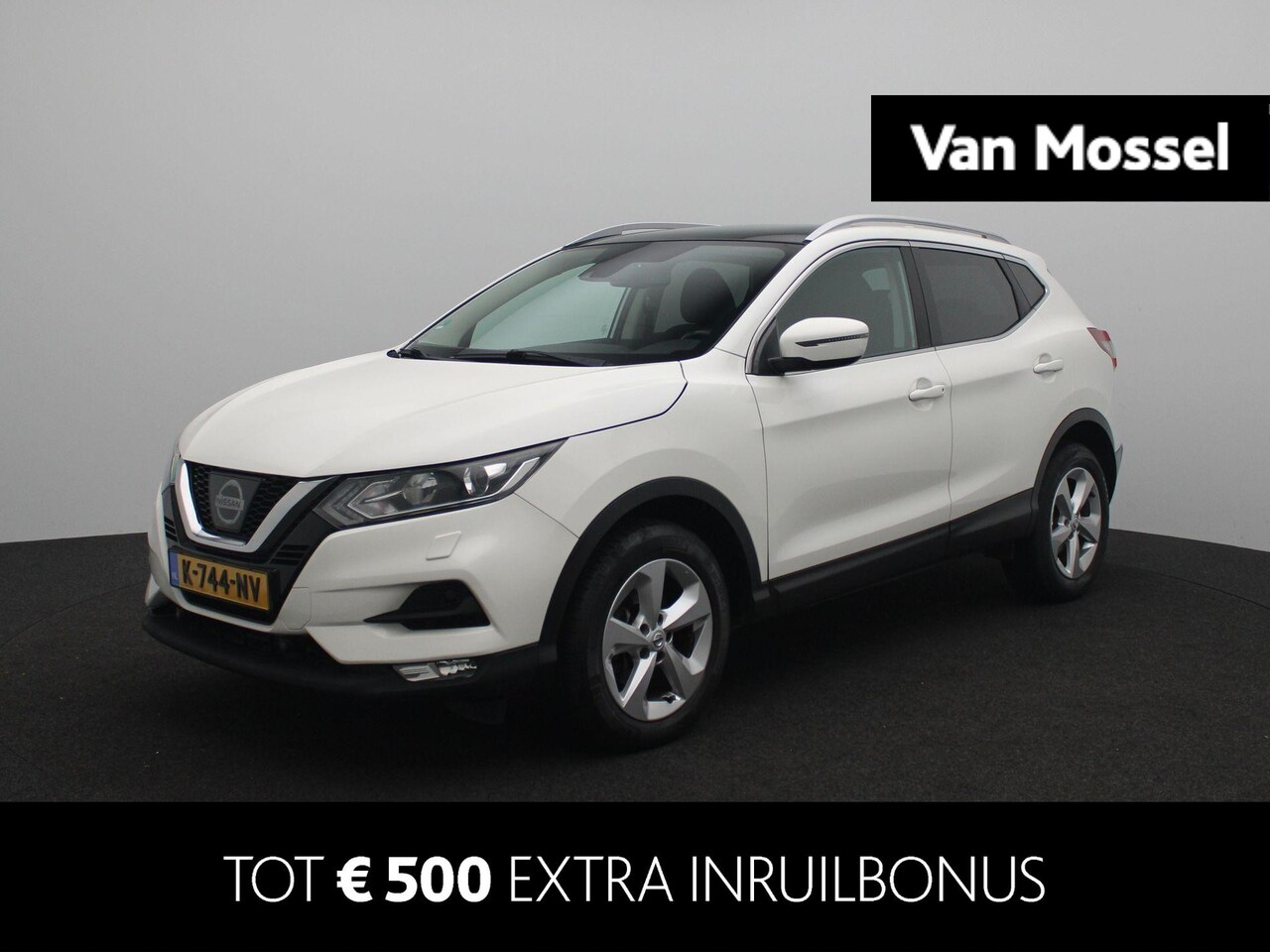 Nissan Qashqai - 1.2 Acenta | Climate Control | Lichtmetalen Velgen | Cruise Control | Trekhaak | Navigatie - AutoWereld.nl