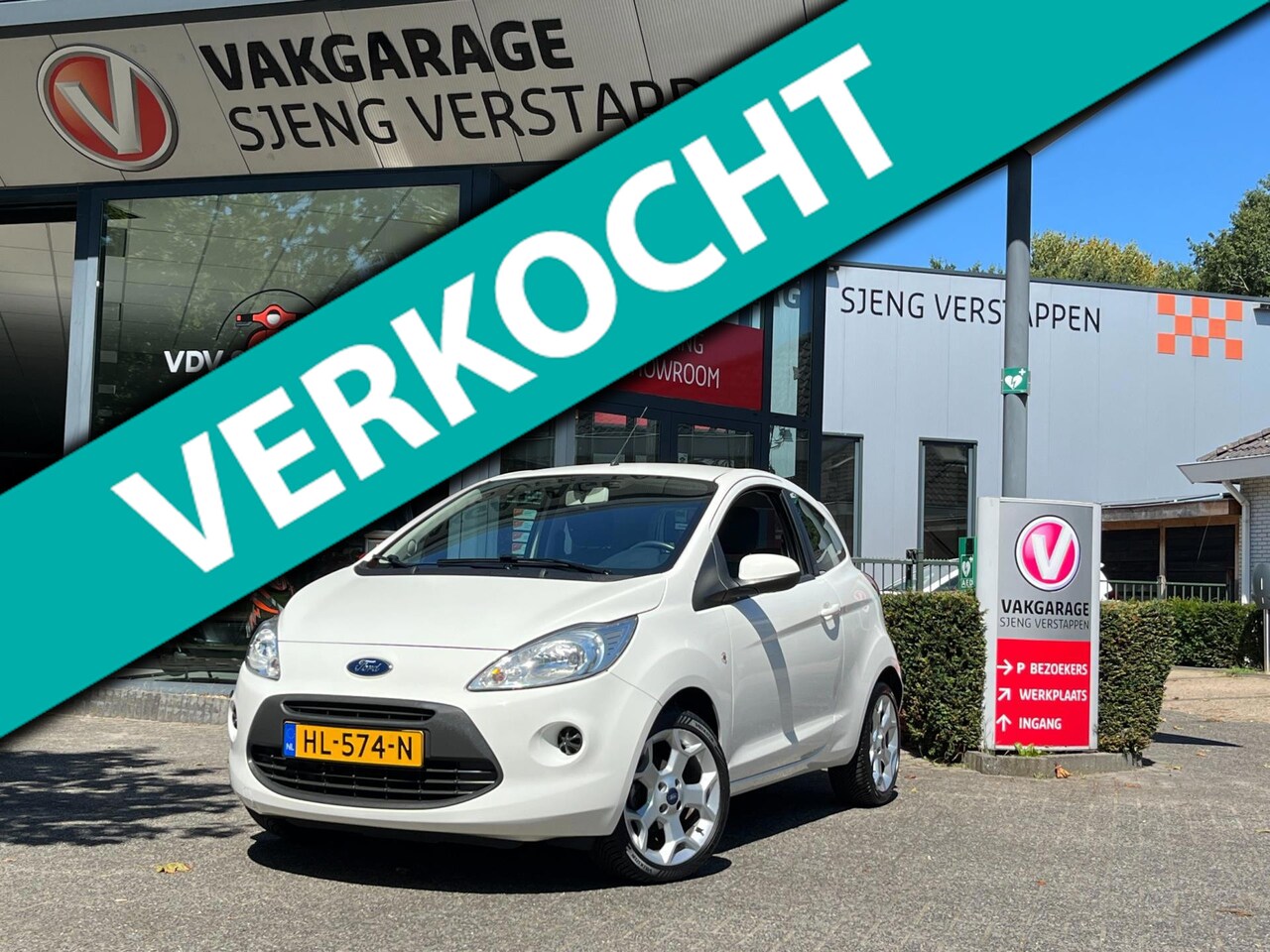Ford Ka - 1.2 Style start/stop airco, Bovag rijklaarprijs !! - AutoWereld.nl