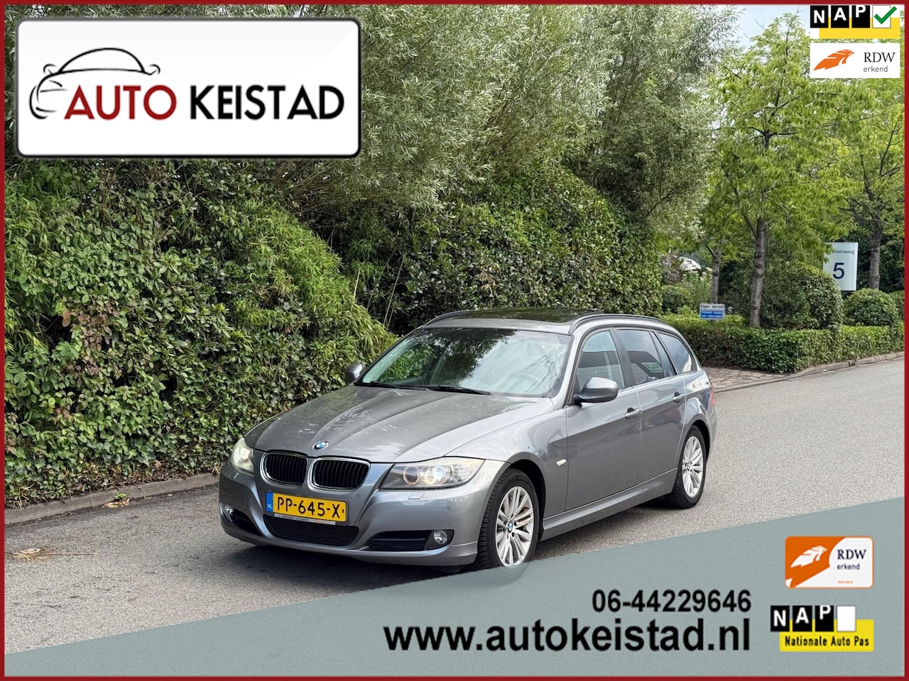 BMW 3-serie Touring - 318i AUTOMAAT XENON/NAVIGATIE/CLIMA! VELE OPTIES! - AutoWereld.nl