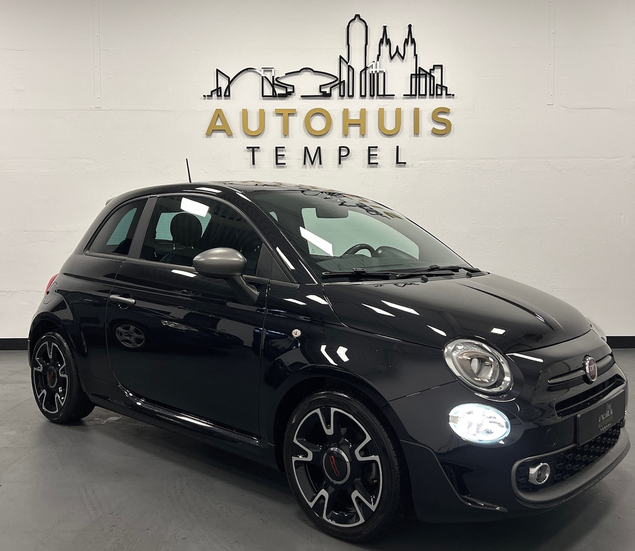 Fiat 500 - 0.9 TwinAir Turbo Sport Nap Airco Led Start/Stop Dab+ Isofix 16Inch - AutoWereld.nl