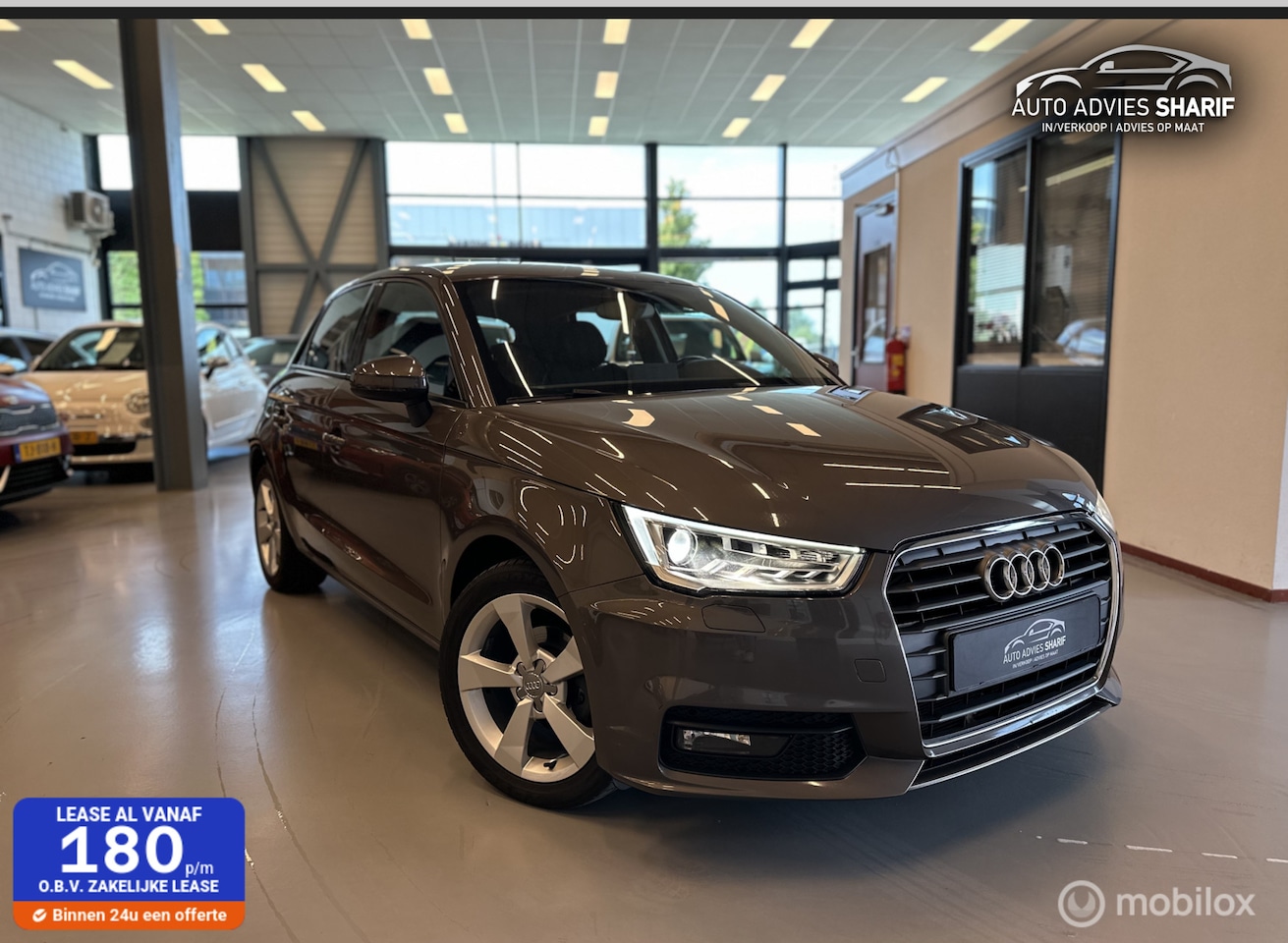 Audi A1 Sportback - 1.0 TFSI Sport Pro Line NAVI|St.vw|PDC|LED - AutoWereld.nl