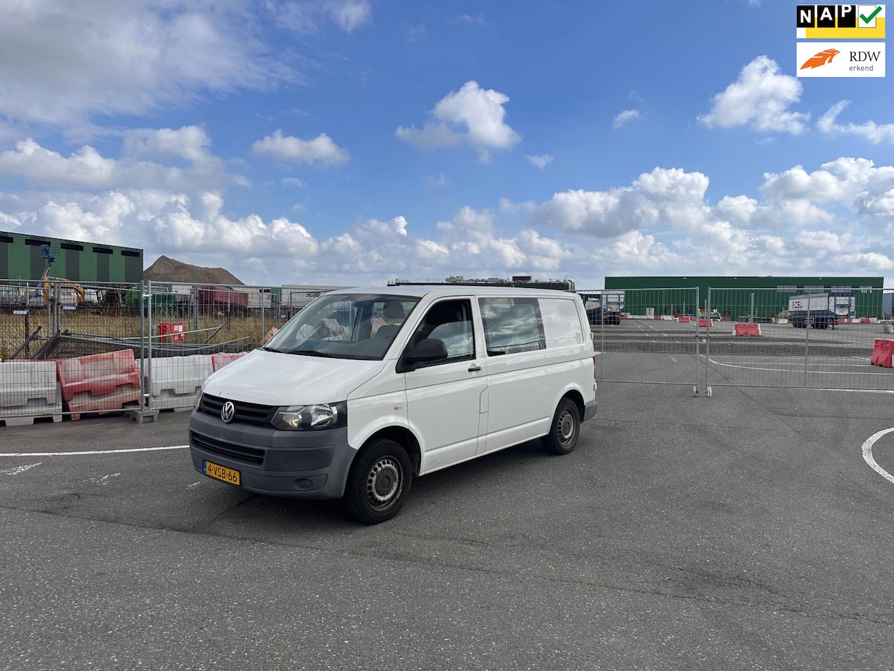 Volkswagen Transporter - 2.0 TDI L1H1 T800 Dubbel Cabine.Airco.Airco - AutoWereld.nl
