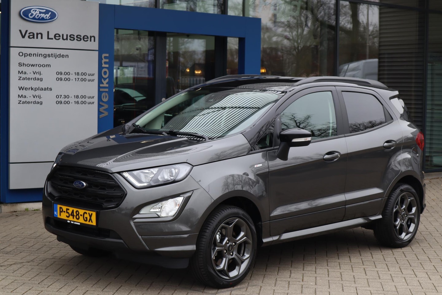 Ford EcoSport - 125PK ST-LINE AFN. TREKHAAK CLIMA CRUISE STOELVERWARMING PARKEERSENSOREN APPLE-CARPLAY LAG - AutoWereld.nl
