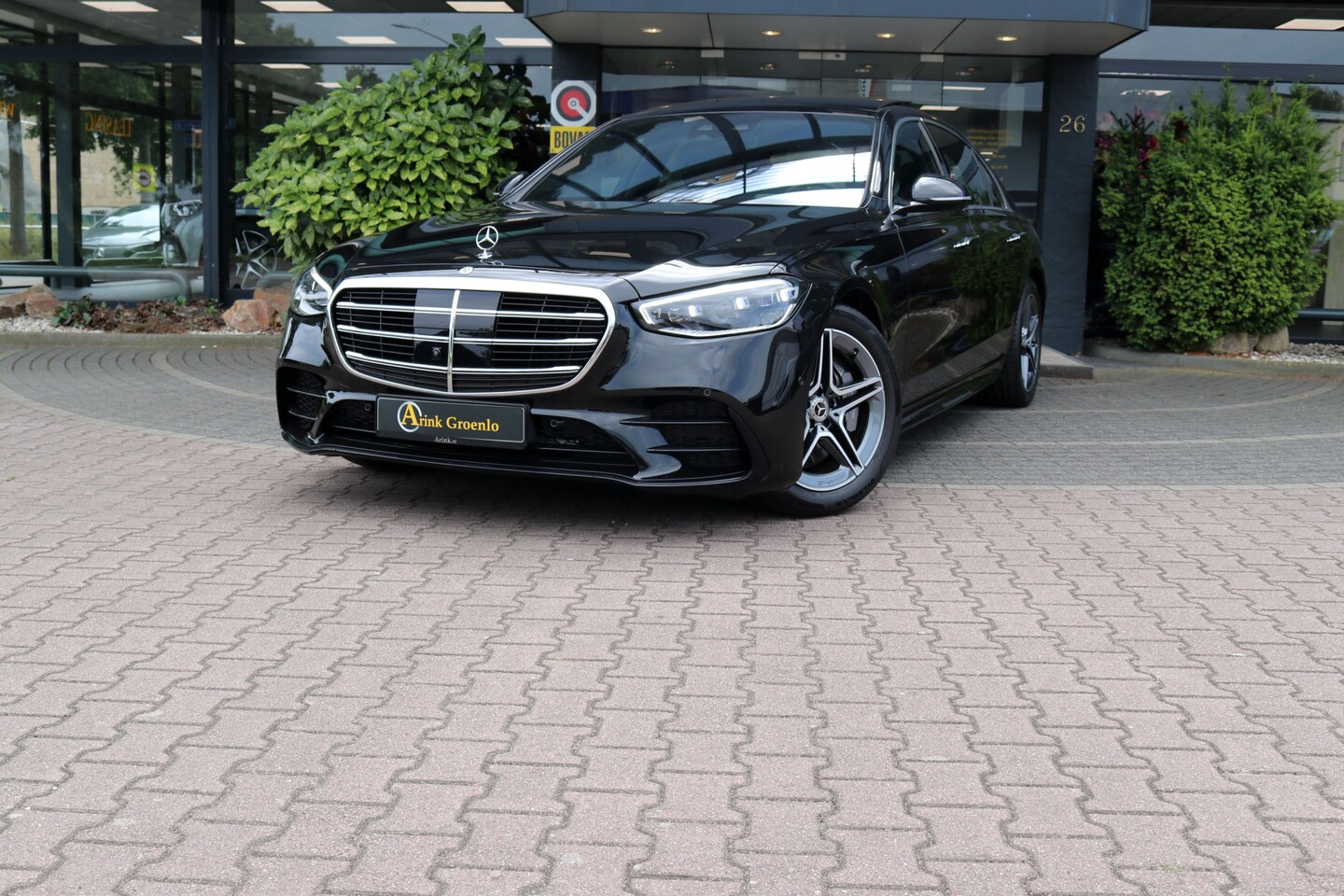 Mercedes-Benz S-klasse - 580 e Lang AMG Line Achterasbesturing Nappa leder - AutoWereld.nl