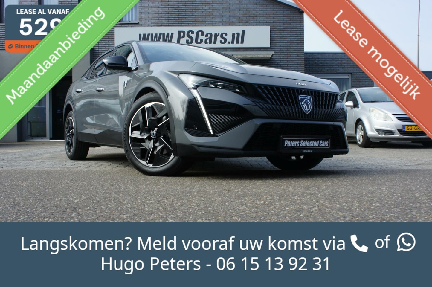 Peugeot 408 - 1.6 HYbrid GT 180 360_Camera|Acc|Focal|Navigatie Plug-In PHEV - AutoWereld.nl