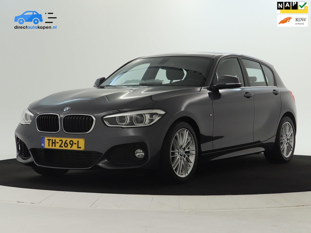 BMW 1-serie - 116i High Executive M Sport | Navi | Leder | 6 bak - AutoWereld.nl