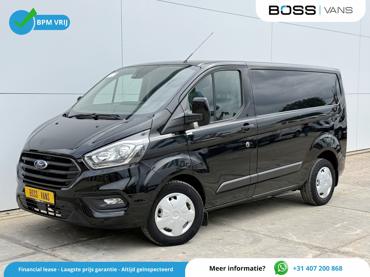 Ford Transit Custom - 280 2.0 TDCi 130PK L1H1 Automaat LED Airco Cruise Control Parkeersensoren Stoelverwarming - AutoWereld.nl