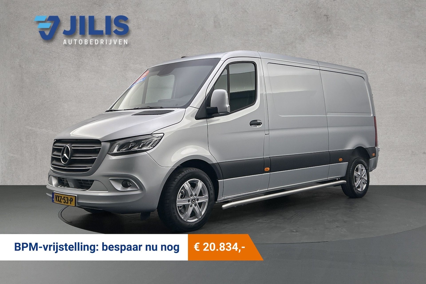 Mercedes-Benz Sprinter - 315 CDI L2H1 | Nieuw | BPM vrij | Leder | Adaptieve cruise control | Camera | LED | Apple - AutoWereld.nl