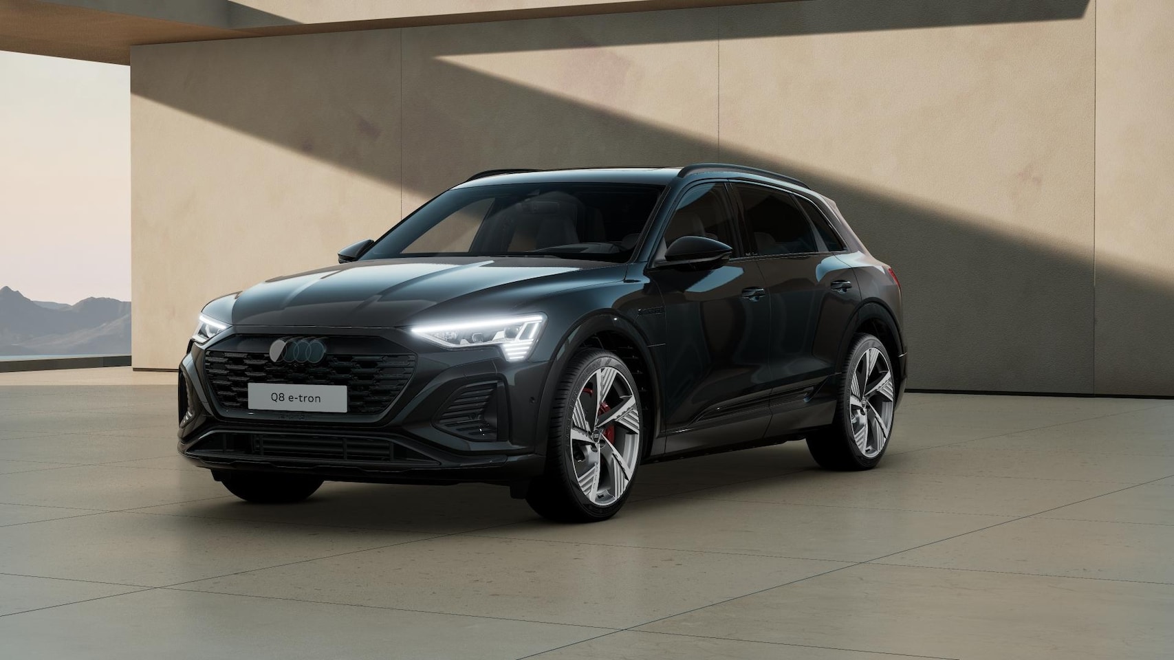 Audi Q8 e-tron - 55 quattro S Edition 115 kWh | Luchtvering | Trekhaak | Pano | B&O | Headup | ACC | 360 Ca - AutoWereld.nl