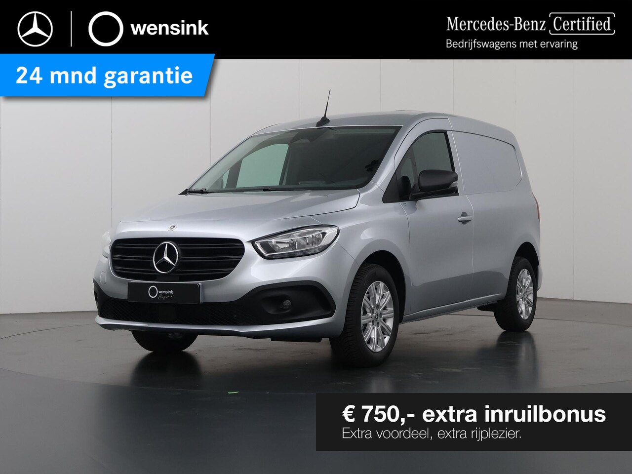 Mercedes-Benz Citan - 108 CDI L1 Pro ACHTERUITRIJCAMERA | CRUISE CONTROL | AIRCO | PARKEERSENSOREN | METALLIC | - AutoWereld.nl