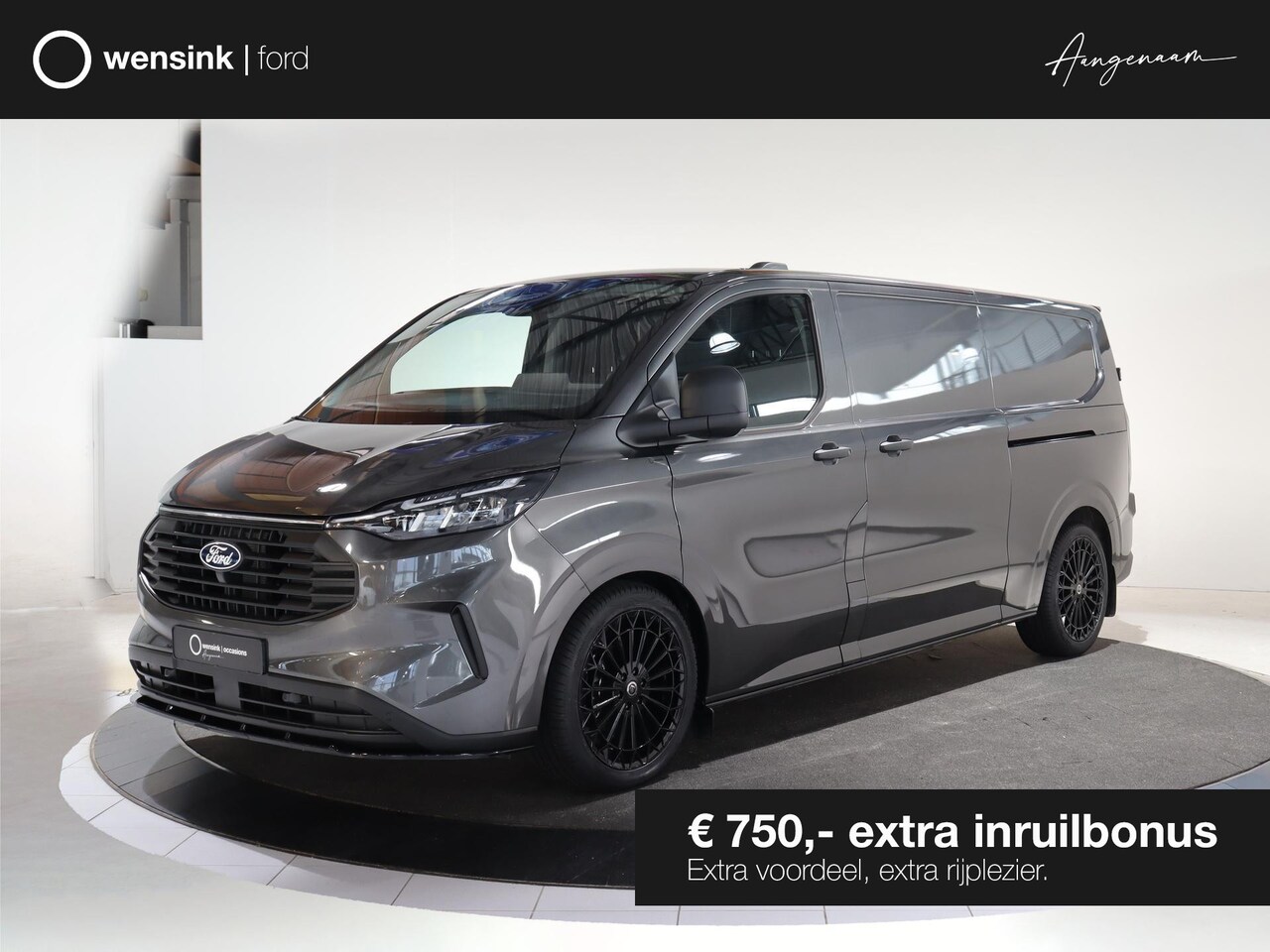Ford Transit Custom - 320 2.0 TDCI L2 H1 Trend | AWD | Aut. | 170PK | 4X4 | Schuifdeur L+R | 3-zits | Navigatie - AutoWereld.nl