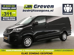 Opel Vivaro - 2.0 CDTI L3H1 Airco 360Camera Cruise Carplay Navi PDC 3 Persoons Elektrpakket