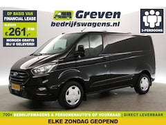 Ford Transit Custom - 320 2.0 TDCI L1H1 Airco Cruise Parkeersensoren 3 Persoons Elektrpakket Trekhaak