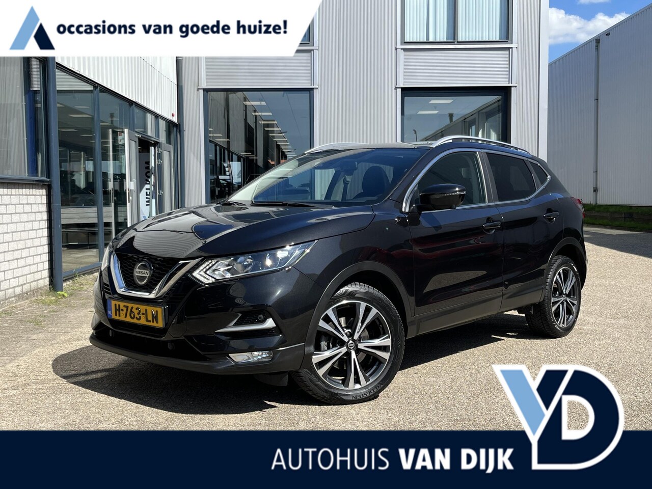 Nissan Qashqai - 1.3 DIG-T N-Connecta | NL Auto/2e Eig./Voll.Historie/Panodak/Navi/Clima/Cruise/Apple CarPl - AutoWereld.nl