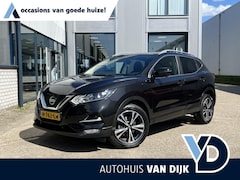 Nissan Qashqai - 1.3 DIG-T N-Connecta | NL Auto/2e Eig./Voll.Historie/Panodak/Navi/Clima/Cruise/Apple CarPl