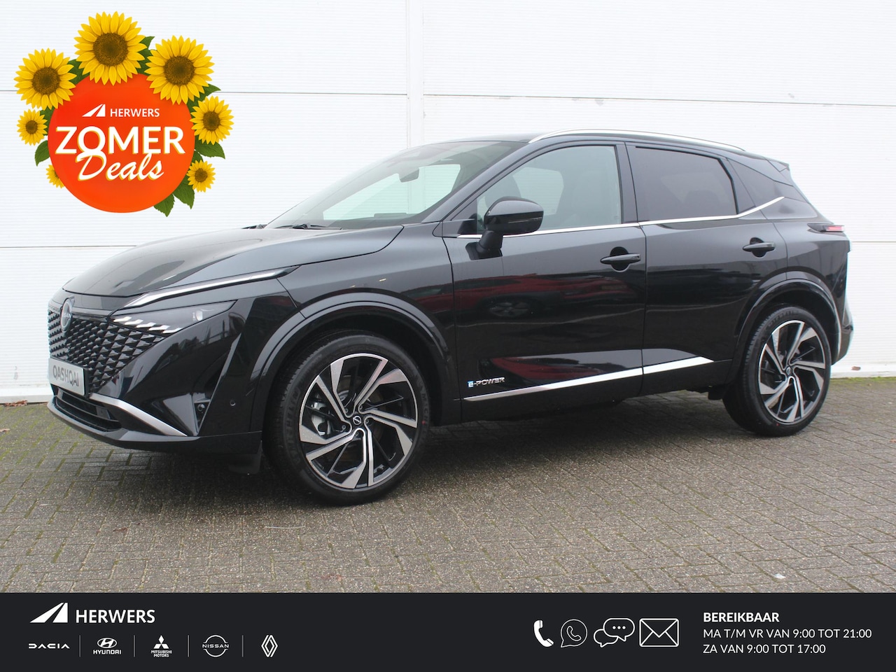 Nissan Qashqai - 1.5 e-Power Tekna Plus / €7500,- Nissan Voorraadvoordeel / Nieuw uit Voorraad Leverbaar / - AutoWereld.nl