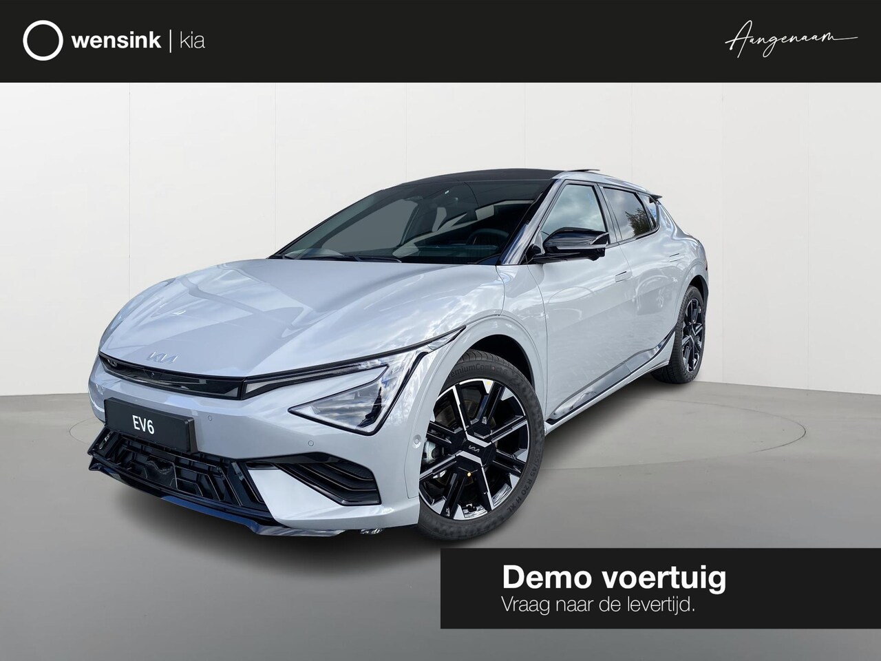 Kia EV6 - GT-Line pano 84.0kWh Elektromotor 168kW Afneembare trekhaak | 360 Camera | Head-up display - AutoWereld.nl