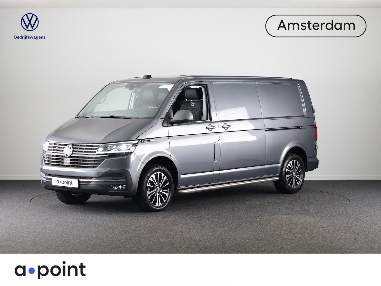 Volkswagen Transporter - 2.0 TDI L2H1 28 Bulli 75 Edition 150PK AUT LEDER | NAVI | PDC | CAMERA | ZIJSCHUIFDEUR L+R - AutoWereld.nl
