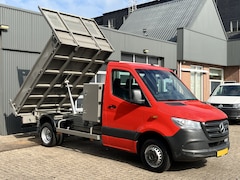 Mercedes-Benz Sprinter - 514 2.2 CDI Kipper Airco Trekhaak 3500kg trekgewicht Telefoonverbinding 3-Persoons Gereeds