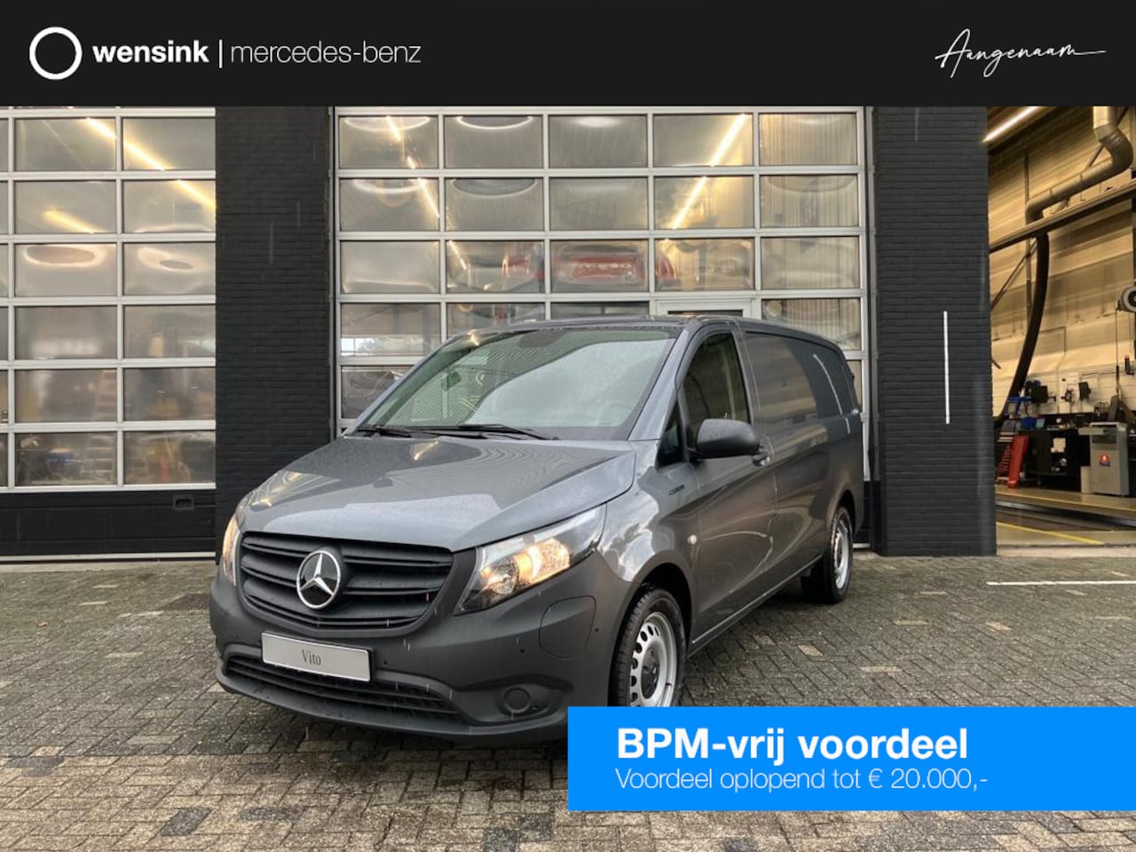 Mercedes-Benz eVito - Lang 66 kWh 100% elektrisch - Achteruitrijcamera - Airco - AutoWereld.nl