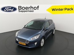 Ford Fiesta - 1.0 EcoBoost Titanium Cruise | Dealer onderhouden | PDC | LED | Navi | Getint glas |