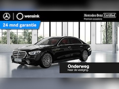 Mercedes-Benz S-klasse - 500 4MATIC Lang AMG Line | Premium plus | Achterasbesturing | Koelbox | Designo flowing li