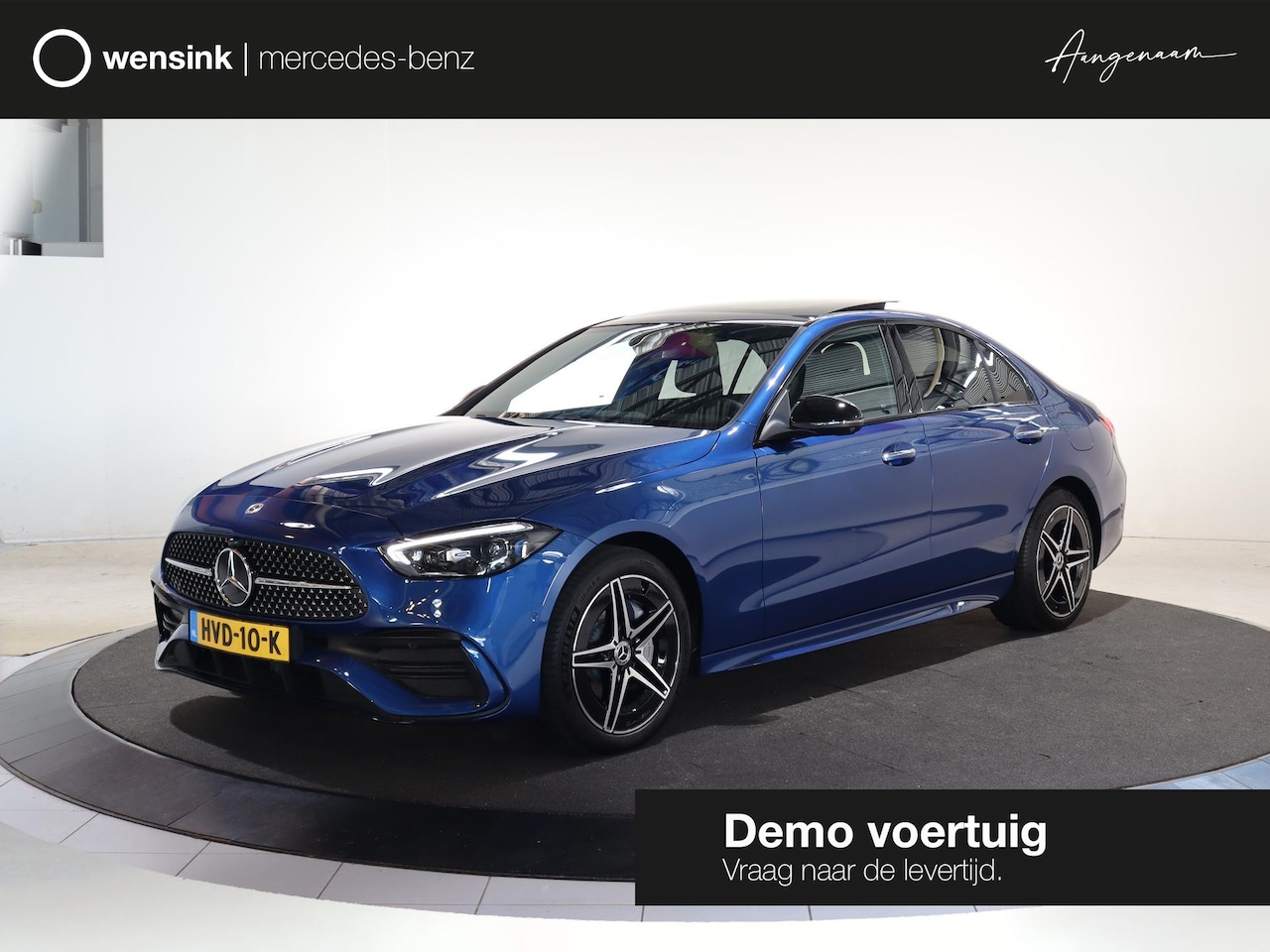 Mercedes-Benz C-klasse - 300e AMG Line | Panoramaschuifdak | Night | Premium pakket | Winter pakket | Augmented Rea - AutoWereld.nl