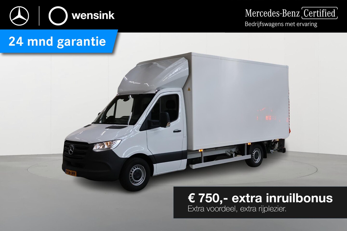 Mercedes-Benz Sprinter - 315 CDI Chassis L3 Select Automaat | BPM VRIJ | 3-zits | Climate Control | Airco | Cruise - AutoWereld.nl